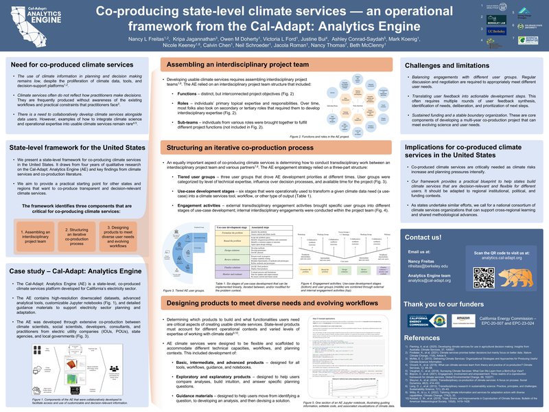 Co-Production Process for the Analytics Engine